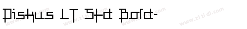 Diskus LT Std Bold字体转换